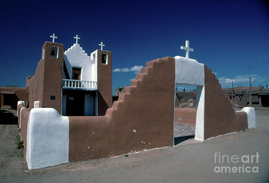 Taos Mission Photograph by Gary Russell