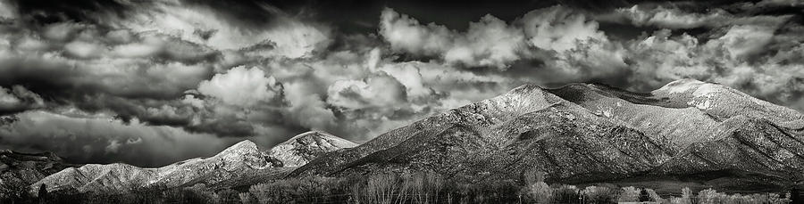 Taos Mountain After The Storm Photograph by Robert Woodward