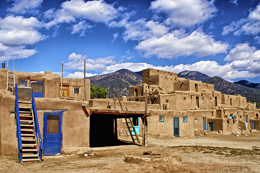 Taos Pueblo New Mexico 1 Photograph by Donald Pash