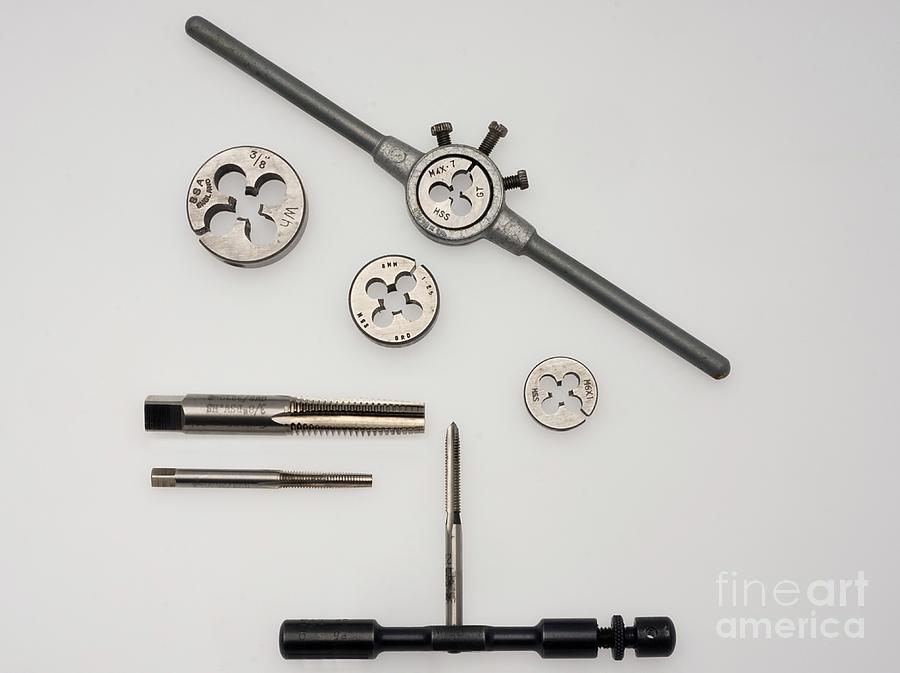 Taps And Die Photograph by Sheila Terry/science Photo Library Fine Art America