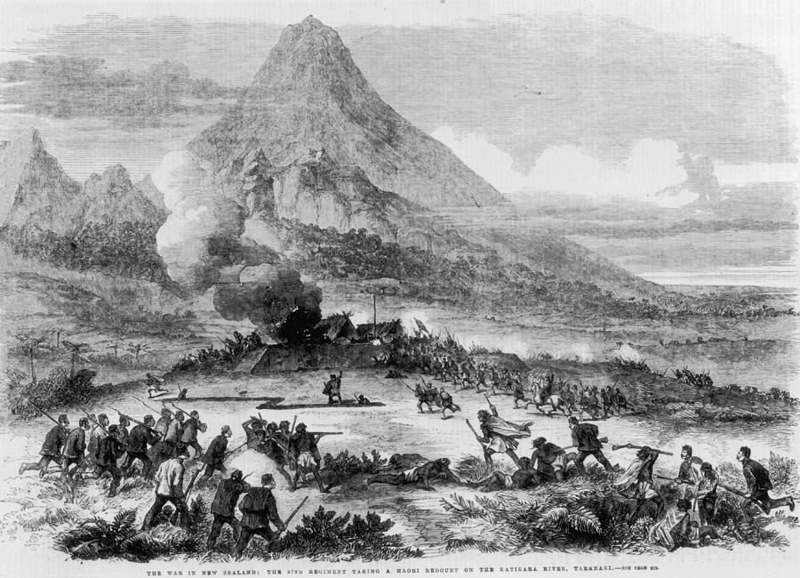 Taranaki Battle Photograph by Hulton Archive