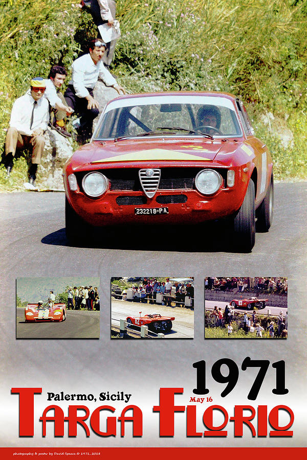 Targa Florio 1971 Photograph by David Speace