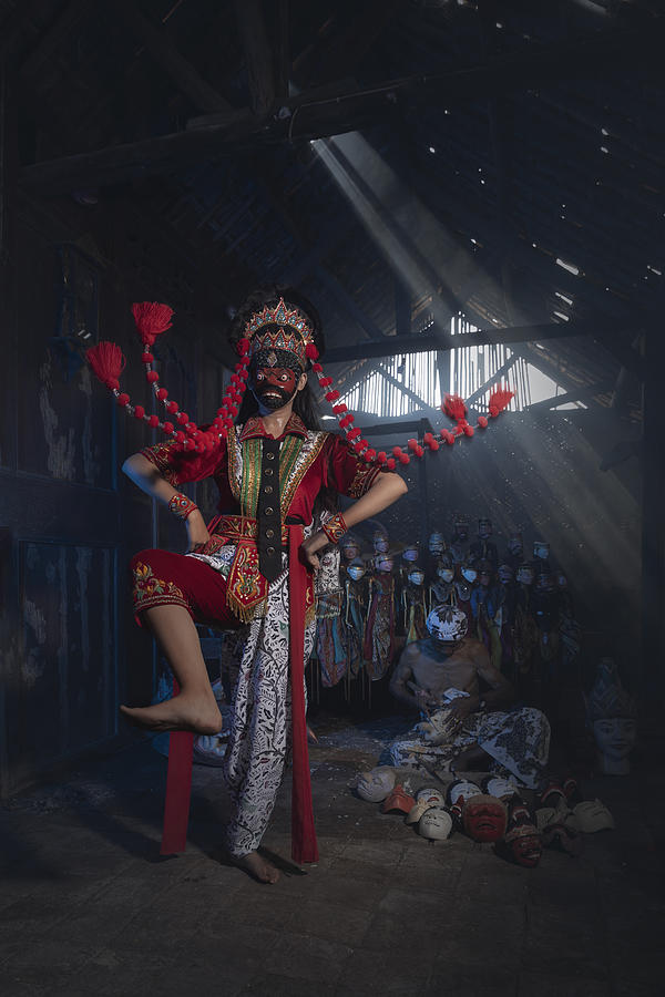 Tari Topeng Mask Dance Photograph By Sita Gramich Fine Art America