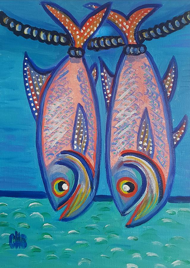 Tarpons Catch Of The Day Painting