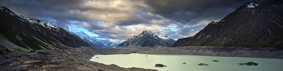 Tasman Glacier Photograph by Thienthongthai Worachat