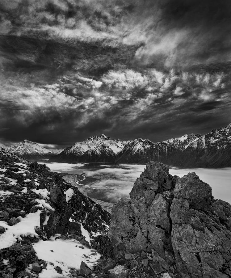 Tasman Valley Photograph by Yan Zhang