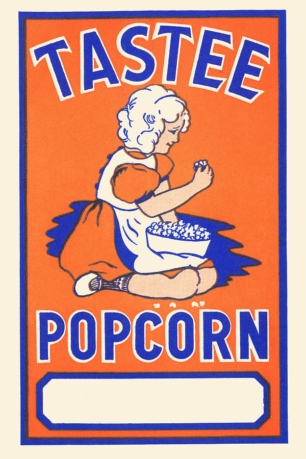 Tastee Popcorn Painting by Unknown