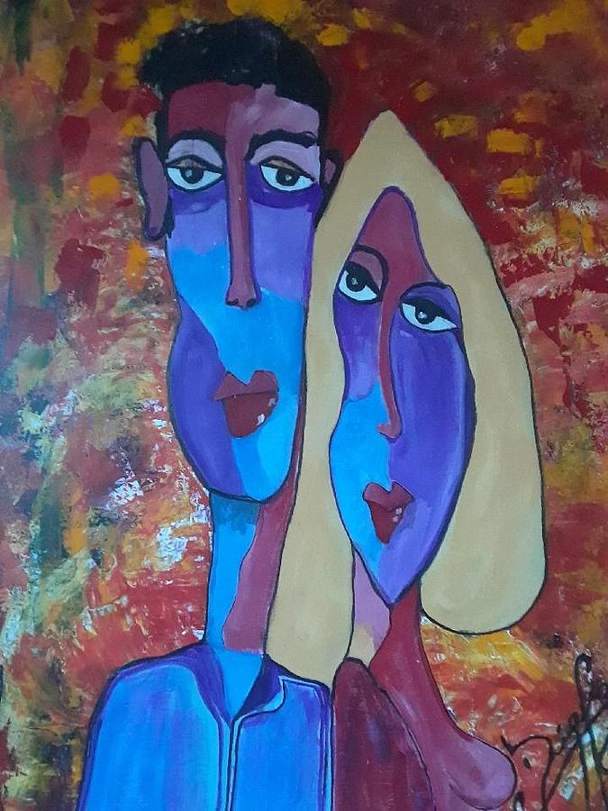 Tata and Mima Painting by Celso Dieguez - Fine Art America