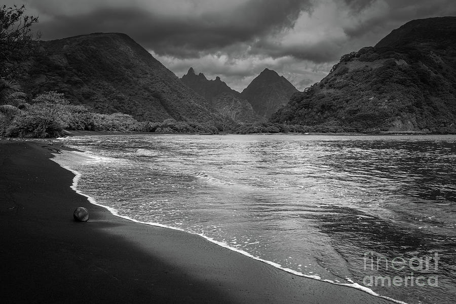 Tautira Beach, Tahiti Photograph by Tyler Rooke