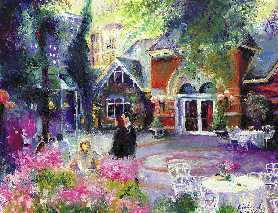 Tavern On The Green Painting by Richard Wallich