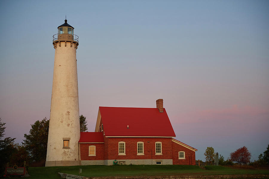 Tawas Point Light Photograph by Paul Freidlund