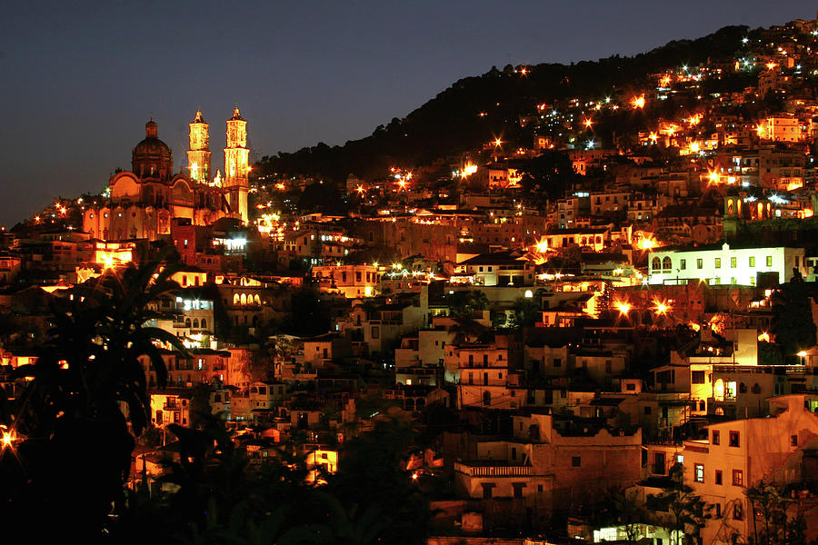 Taxco After Dusk Photograph by Photo ©tan Yilmaz
