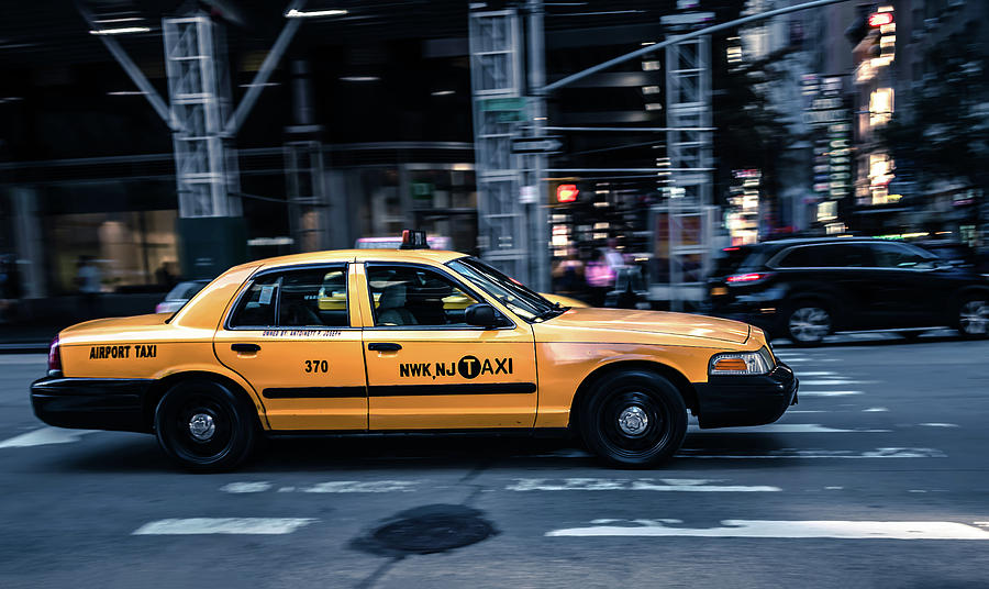 Taxi Cab Photograph by Patrick Boening
