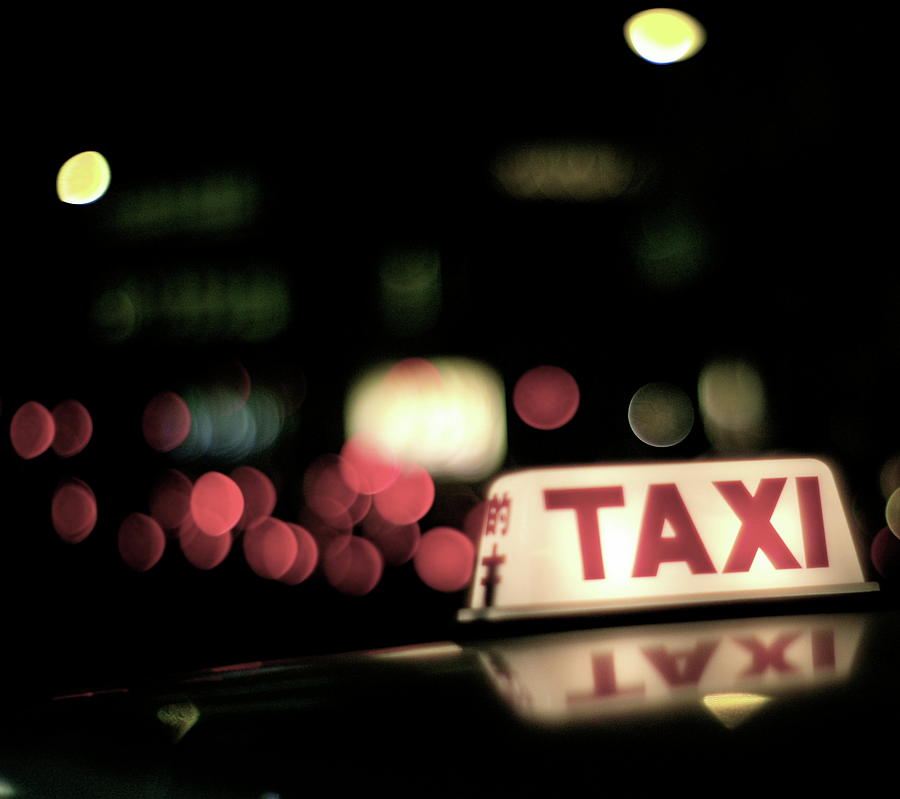 Taxi Photograph by Rogvon Photos