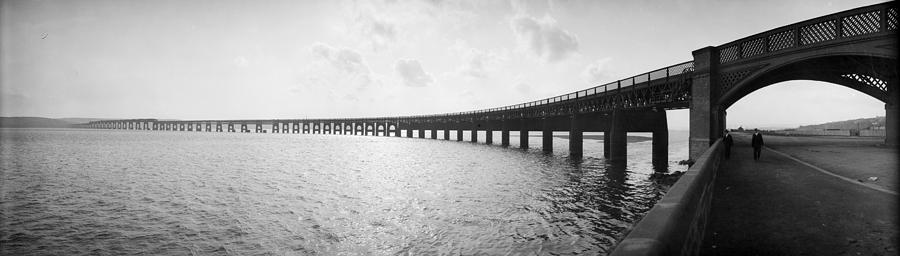Tay Railway Bridge Photograph by Alfred Hind Robinson
