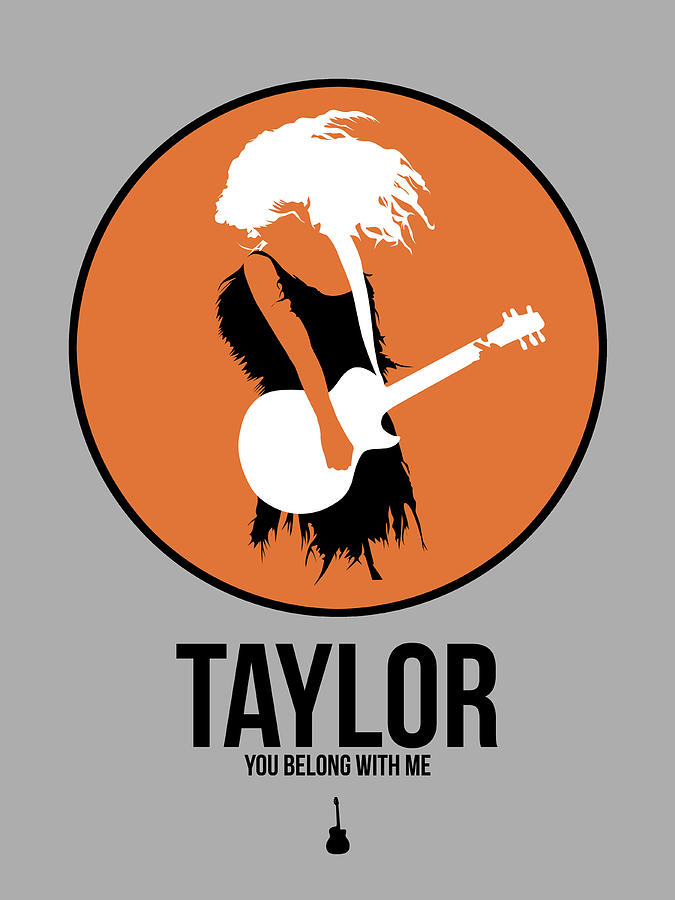 Taylor Swift Digital Art - Taylor Swift by Naxart Studio