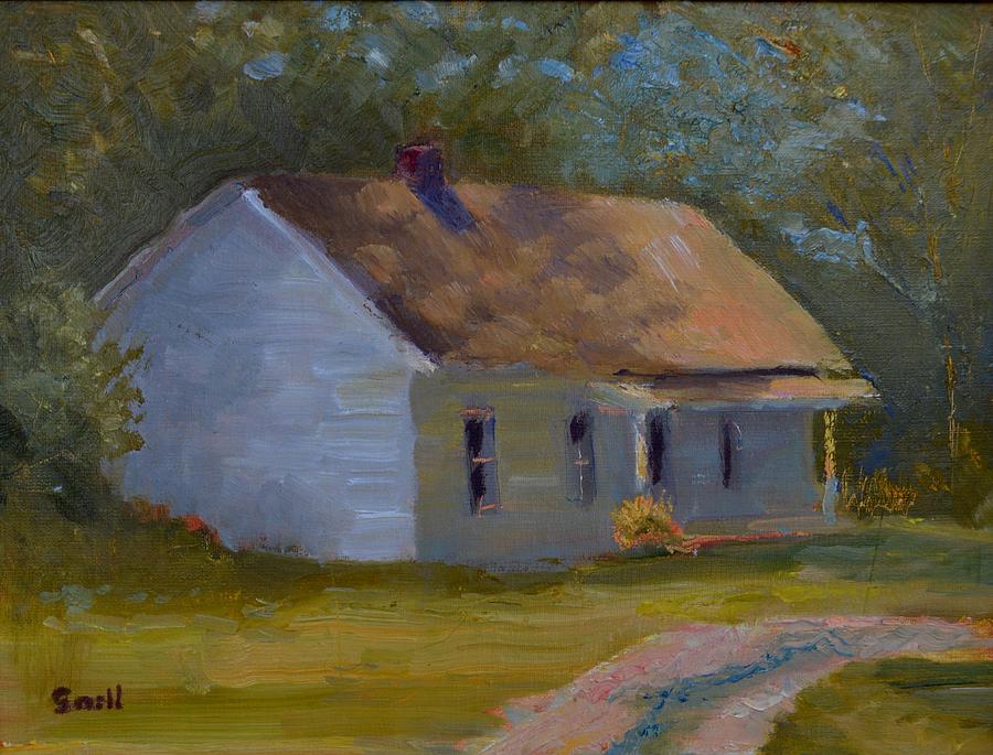 Kentucky Painting - Tays Cottage by Roger Snell Kentucky Painting - Tays Cottage by Roger Snell