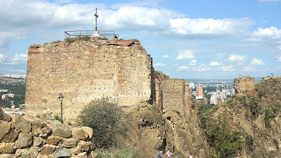 Tbilisi Narikala Fortress Tower Photograph