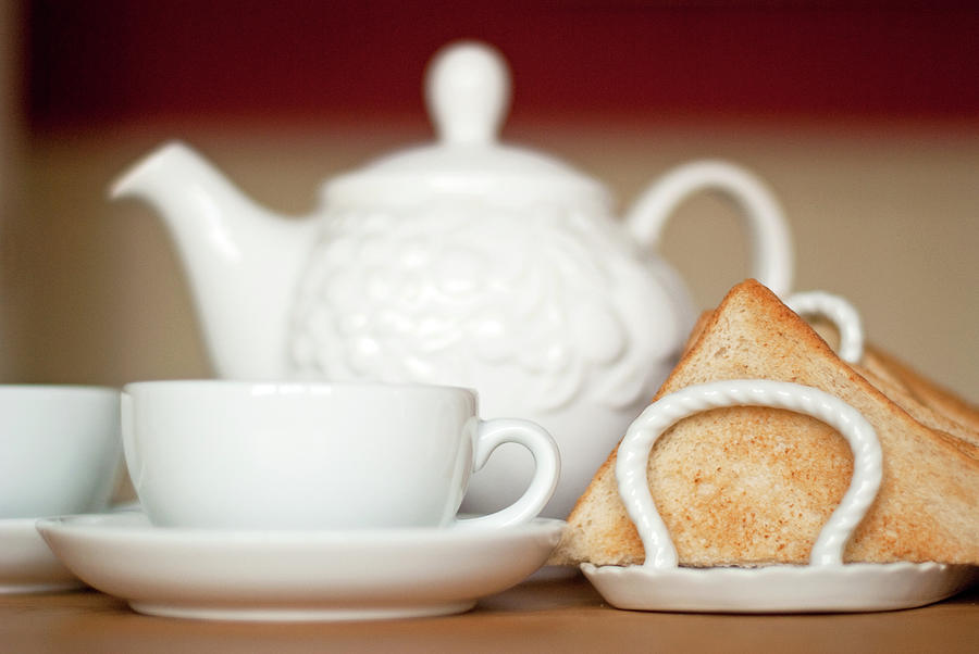 Tea & Toast Photograph by Sharon Vos-arnold