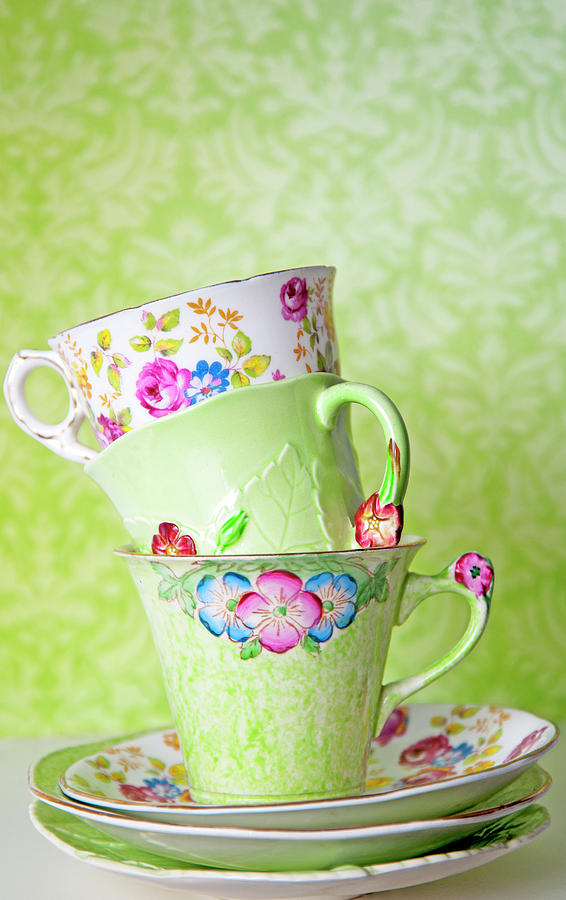 Tea Cups Photograph
