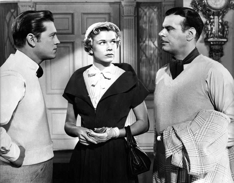 Tea For Two Movie Scene Billy De Wolfe With Doris Day And Gordon