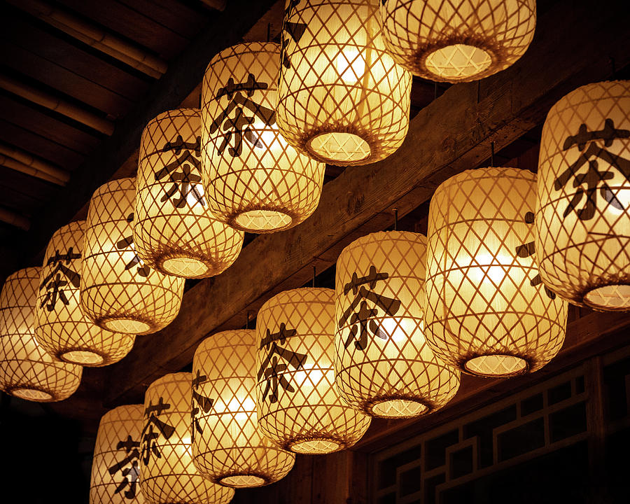 Tea Lanterns Photograph
