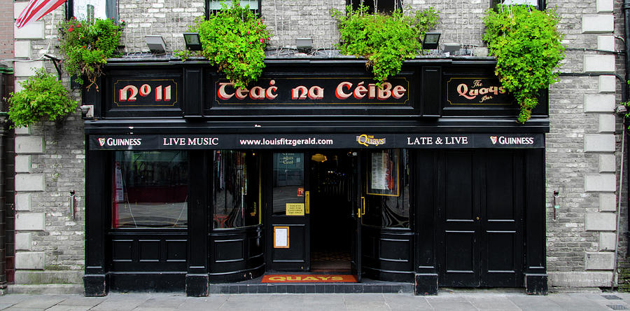 Teac na Ceibe- Dublin Ireland - The Quays Pub Photograph by Bill Cannon