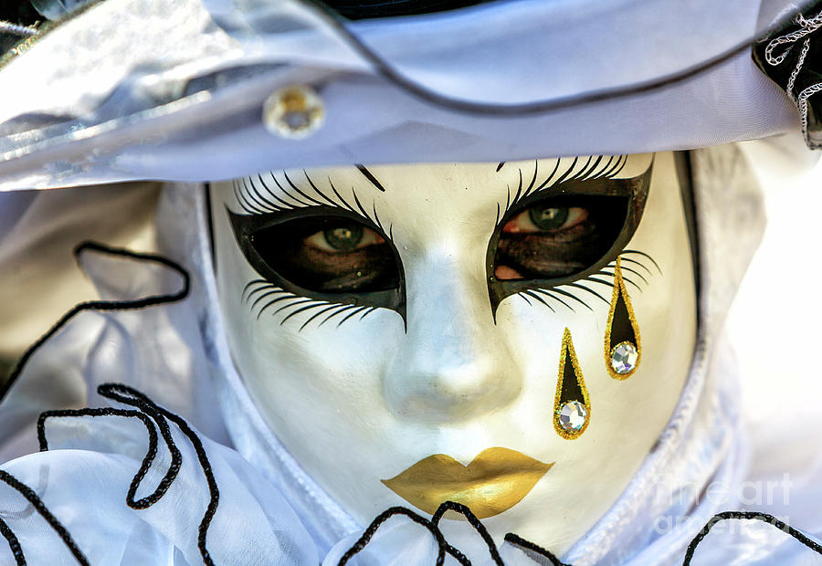 Tear Drops Carnevale di Venezia Photograph by John Rizzuto