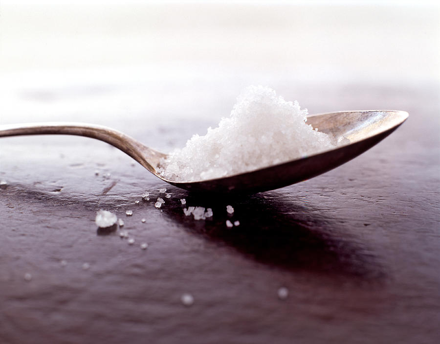 Teaspoon Of Sea Salt Photograph by Julie Toy