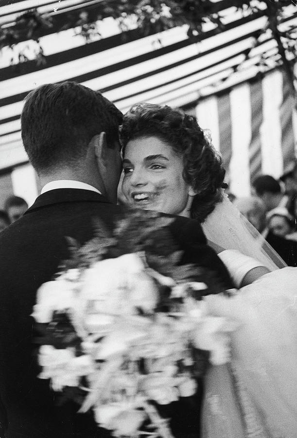 Ted Kennedy And Jacqueline Kennedy Photograph by Lisa Larsen