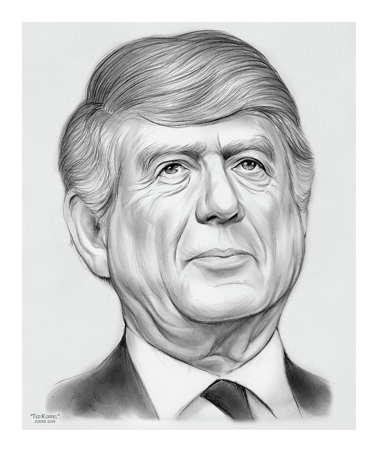 Ted Koppel Drawing