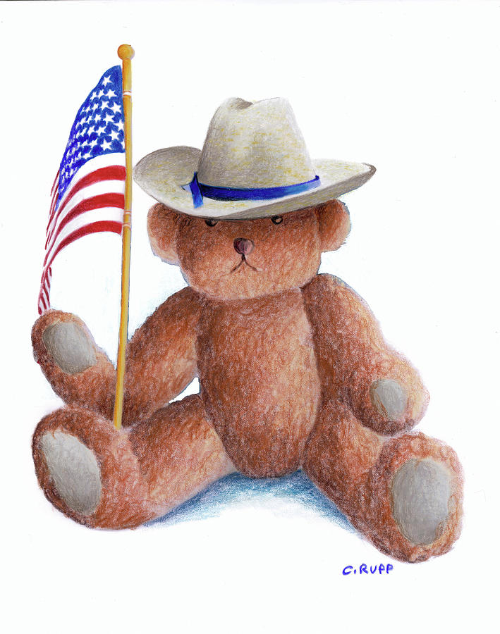 teddy bear with cowboy hat