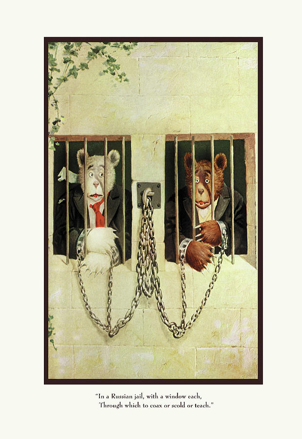 Teddy Roosevelt's Bears: Teddy B And Teddy G In A Russian Jail Painting ...