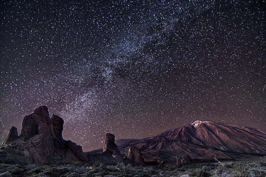 Teide Stars Photograph by This Is A Dream, Live It.