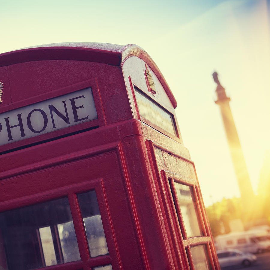 Telephone Booth On London Street At Photograph by Franckreporter