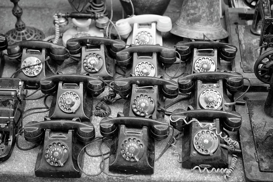 Telephones Photograph by Double p