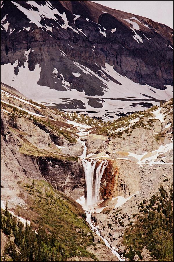 Telluride, Colorado, Mountain Waterfall Photograph by Kayla Sawyer