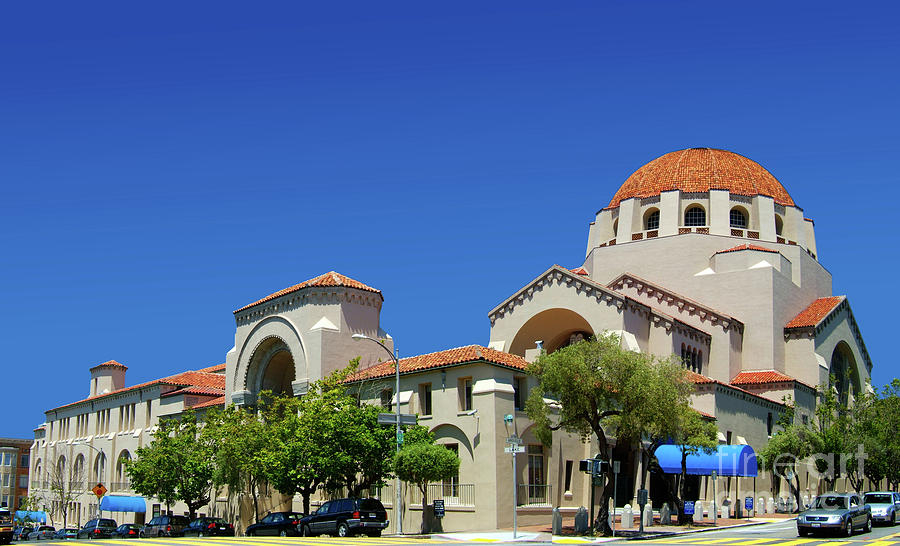 Temple Emanu-El Panorama, San Francisco Photograph By Wernher Krutein