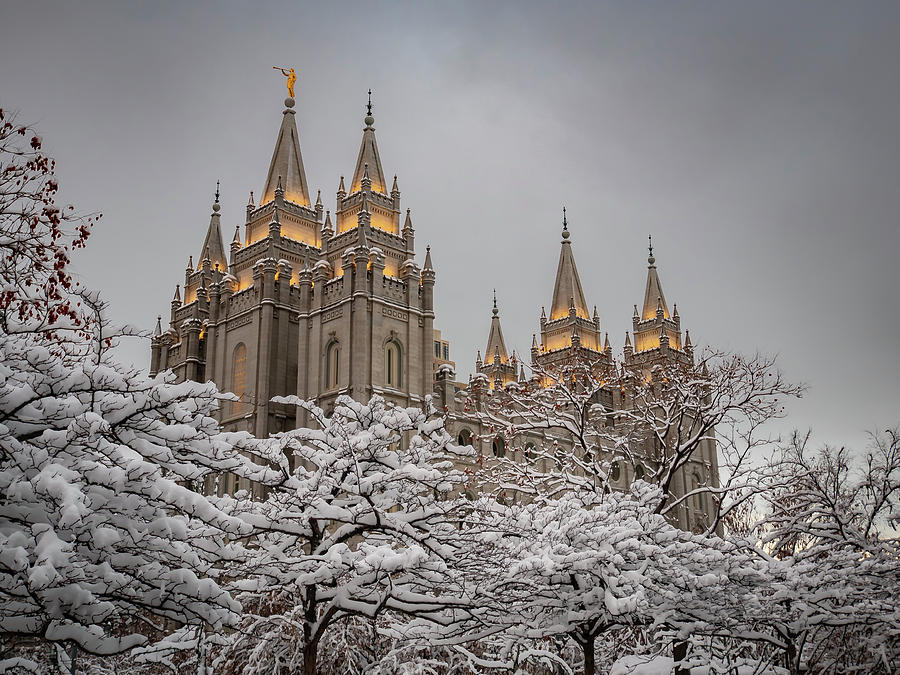 Temple in the Snow by Boyce Fitzgerald Temple in the Snow by Boyce Fitzgerald