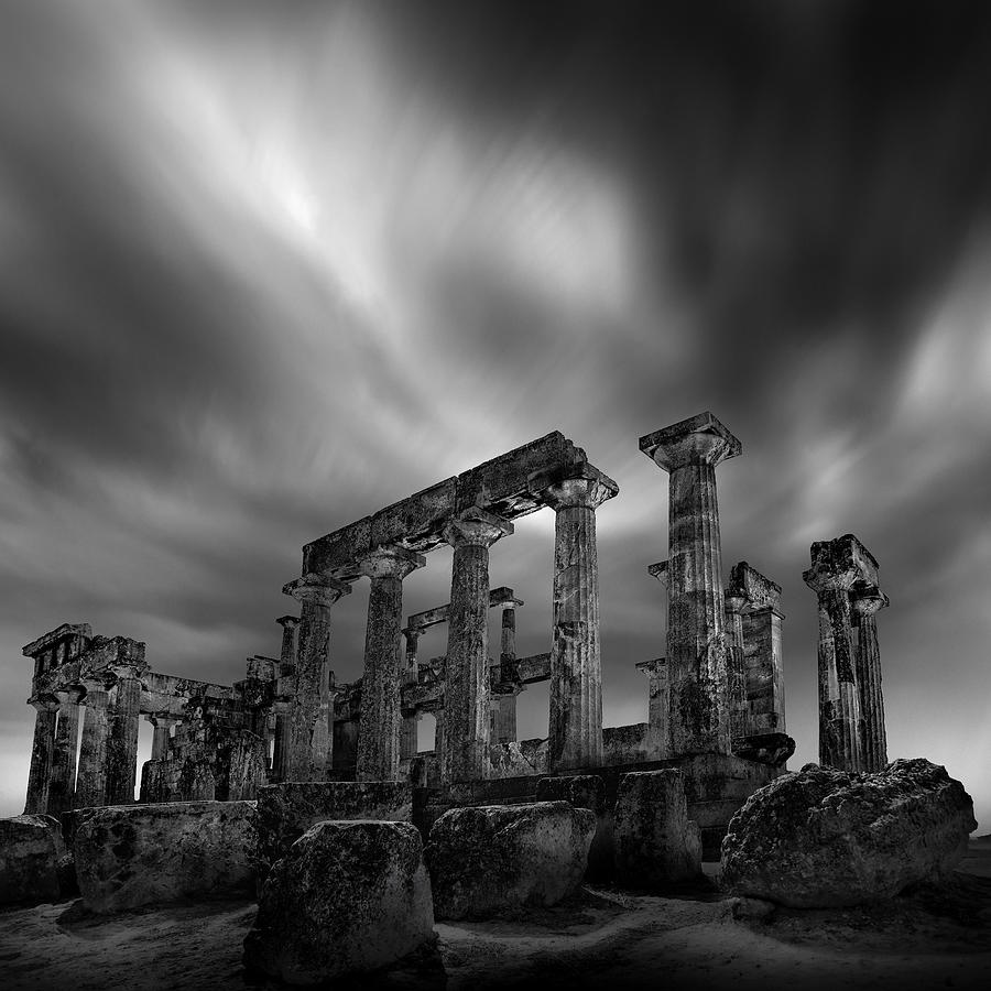 Temple Of Aphaia Photograph by George Digalakis