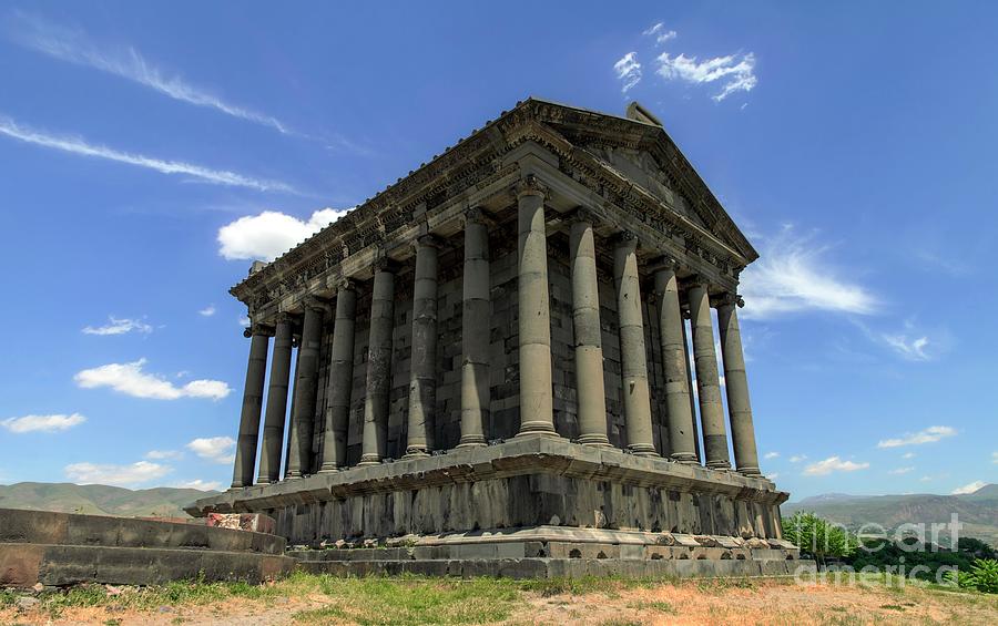 Temple Of Garni Photograph by Amirreza Kamkar / Science Photo Library