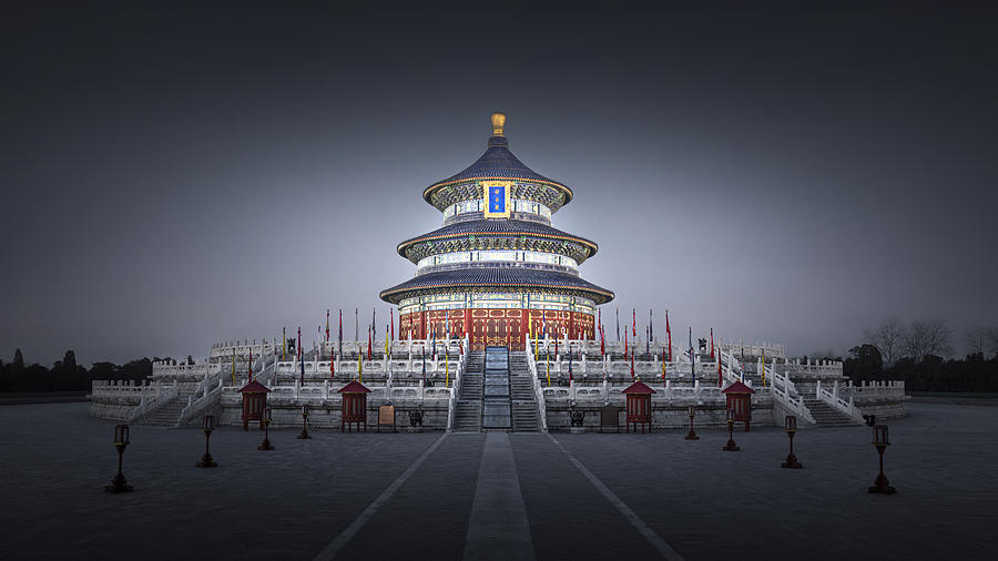 Temple Of Heaven Photograph by Ran Shen