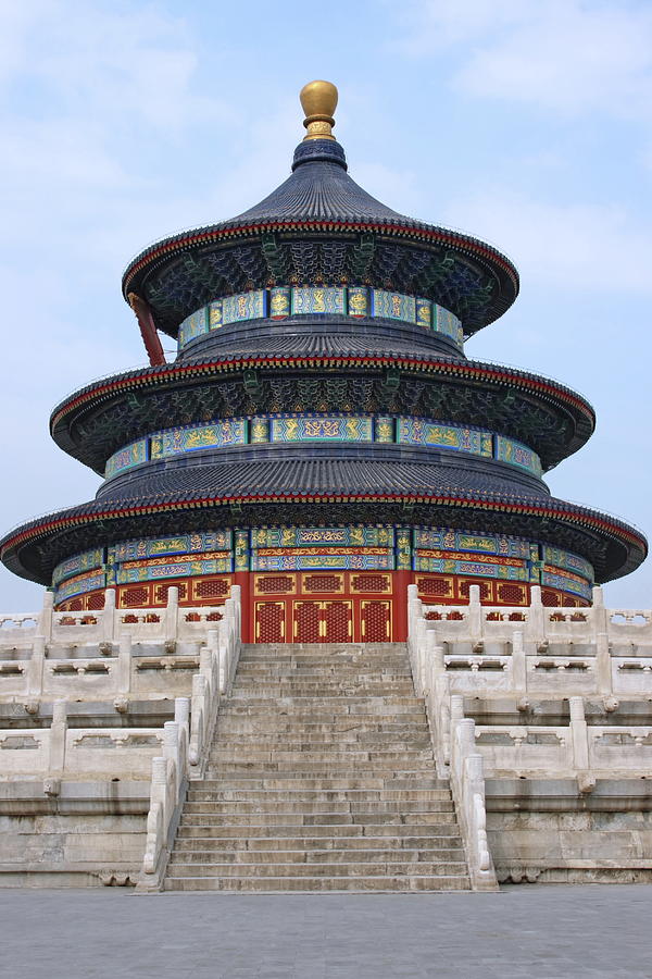 Temple Of Heaven With Stages Photograph by Rolphus