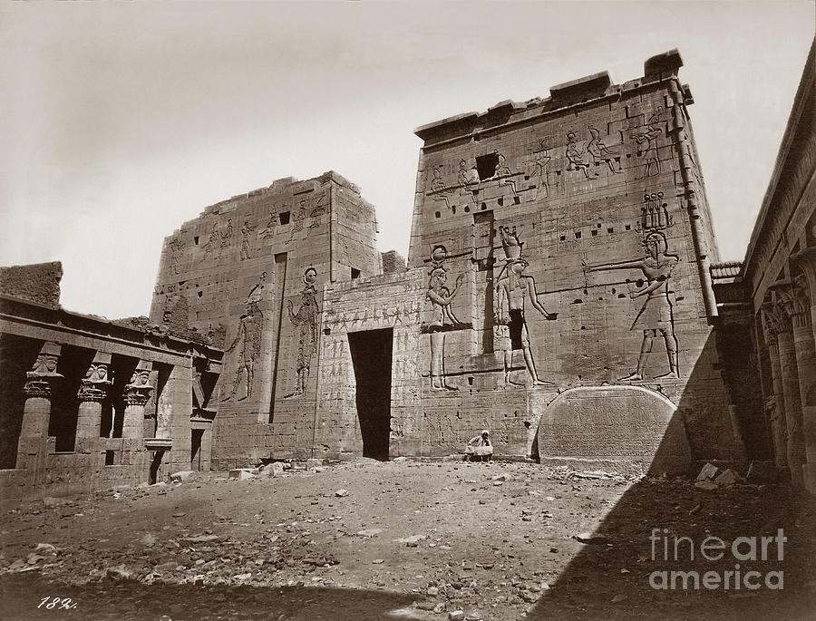 Temple Of Isis Photograph by Bettmann