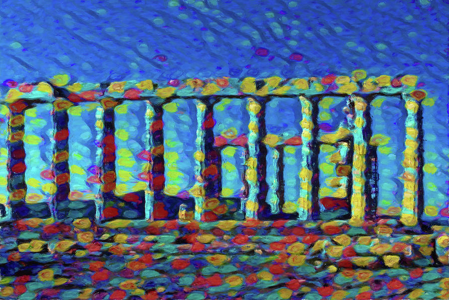 Temple of Poseidon by Nicholas V K Temple of Poseidon by Nicholas V K