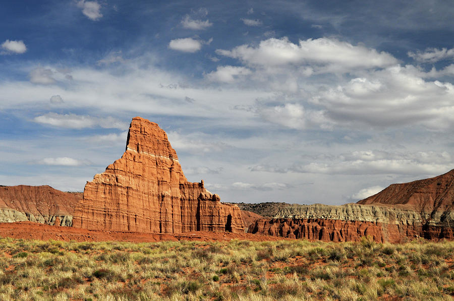 Capitol Reef National Park Photograph - Temple Of The Moon by David Hogan