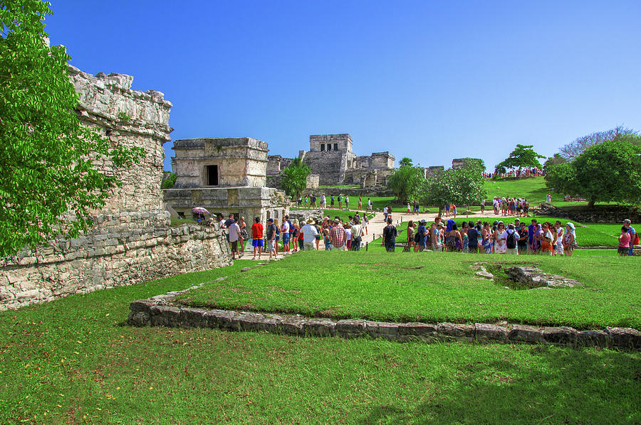 Temples of Tulum Photograph by Sun Travels