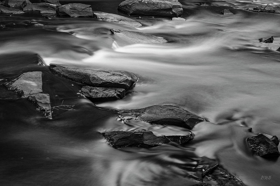 Ten Mile River II Hunts Mills BW Photograph by David Gordon