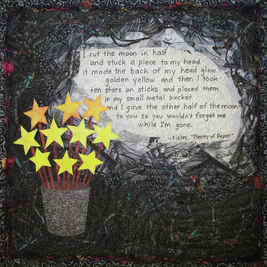 Ten Stars on Sticks Tapestry - Textile by Pam Geisel