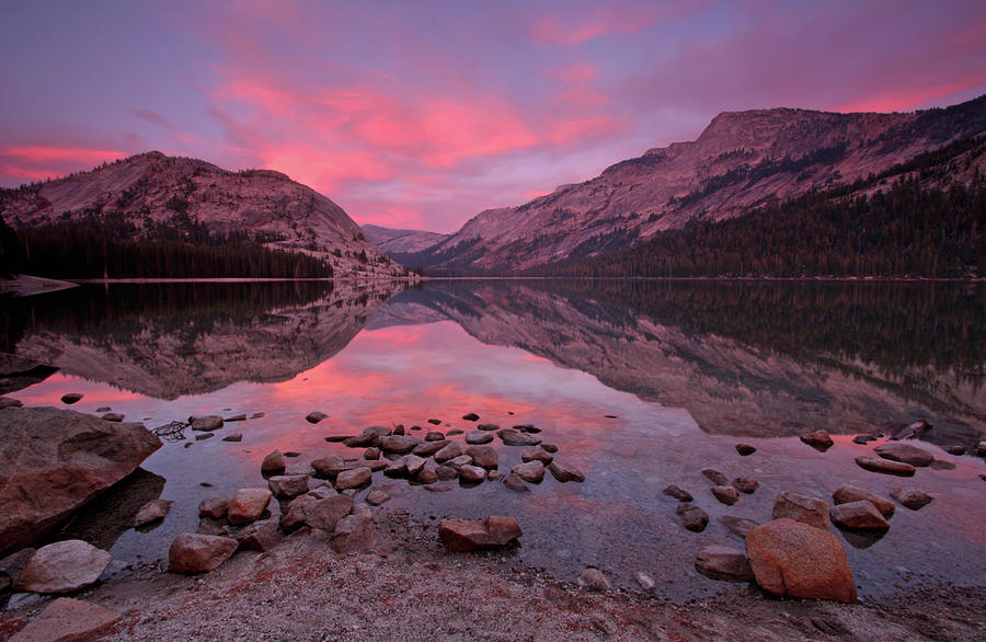 Tenaya Lake Sunset, Yosemite National Photograph by Nagaraju Hanchanahal Photography